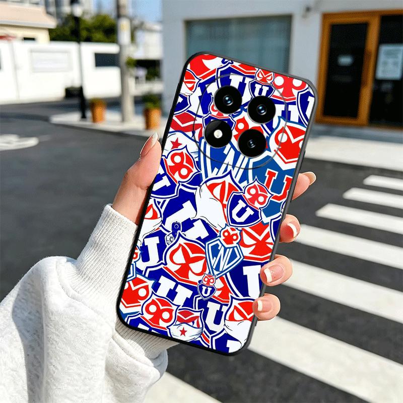 

Chile U-University Logo Soft Phone Case for Xiaomi Redmi Note 12 13 14 15 Pro Plus 11 12S 11S 11T 10 4G Black Cover Back Shell Redmi Note 10 4G