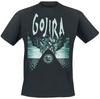 Elementy Gojira Tričko Pánske Dámske Metalová Rocková Kapela Grafické Tričko 100% Bavlna Letný Streetwear Vrchný Diel