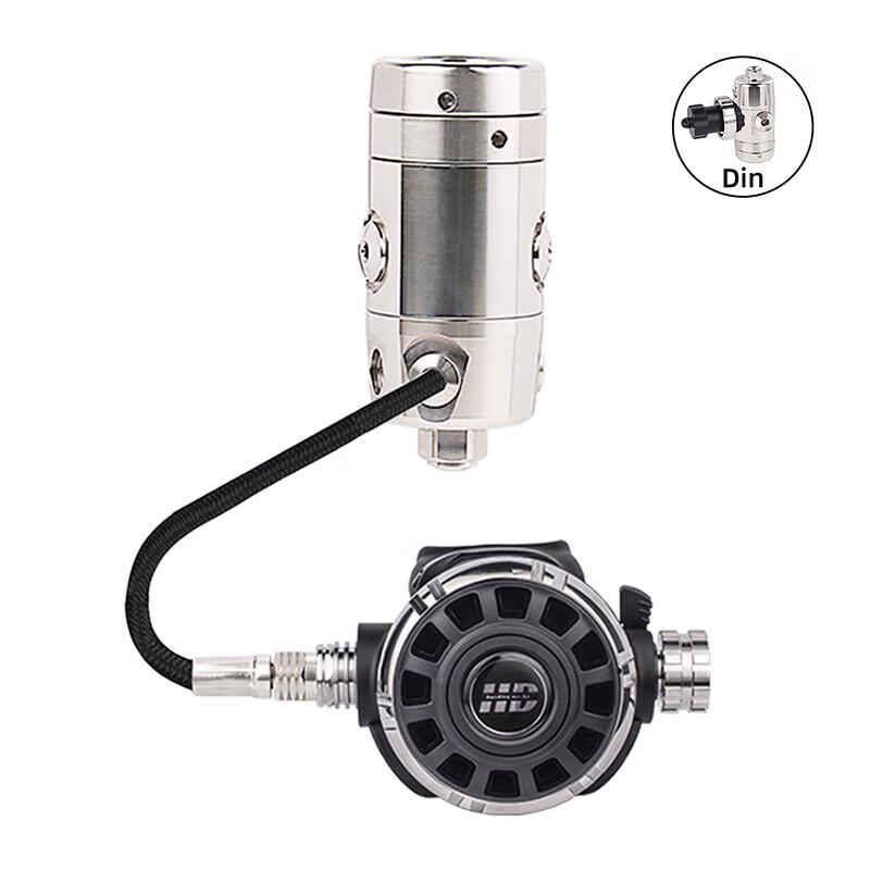 HOTDIVE ST4-S-Din Scuba Regulator Set