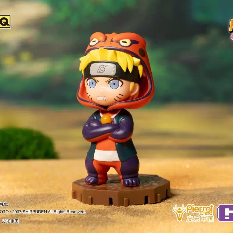 In Stock Bandai Naruto Pajamars Blind Box Chibi Pajama Style Figures Christmas Gifts Desktop Decoration Collection Trendy Toys
