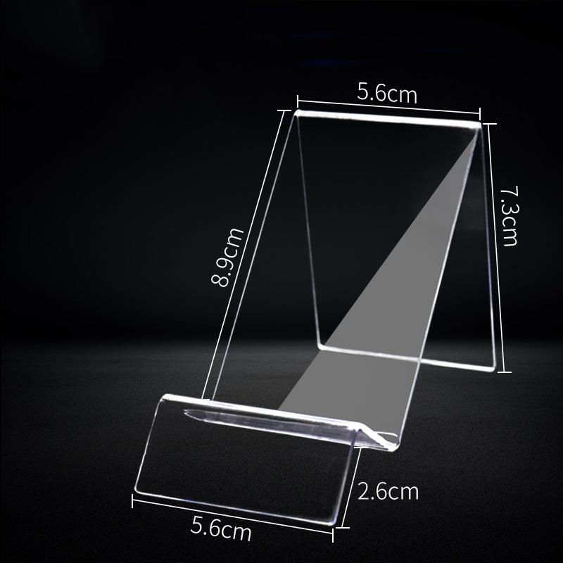 Transparent Cell Phone Holder Acrylic Display Stand Clear Rack Stand For Cell Phone Display For  Huawei Xiaomi Iphone