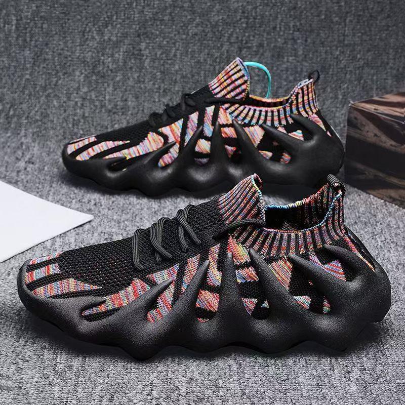 Damen Flyknit Kokosnuss Oktopus Weiche Sohle Socken-Sneaker - Sommerkollektion 2026