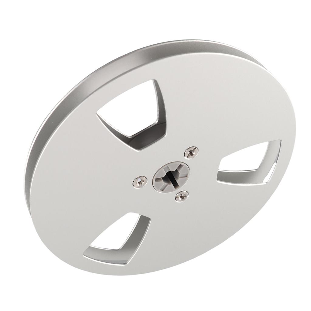 1 4 5 Inch Empty Tape Reel Aluminum Alloy 3 Hole Opening Machine Part Recording Takeup Reel
