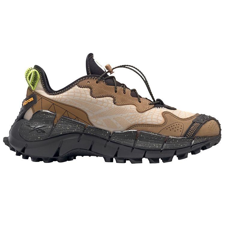 Reebok Zig Kinetica 2 Edge Modern Beige Unisex Sneakers Brown Sepia Core-Black H00114