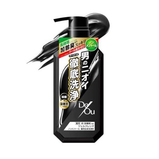 Deou Body Wash Non-Menthol Pump 1 Unit + Bonus Soap Set 520mL