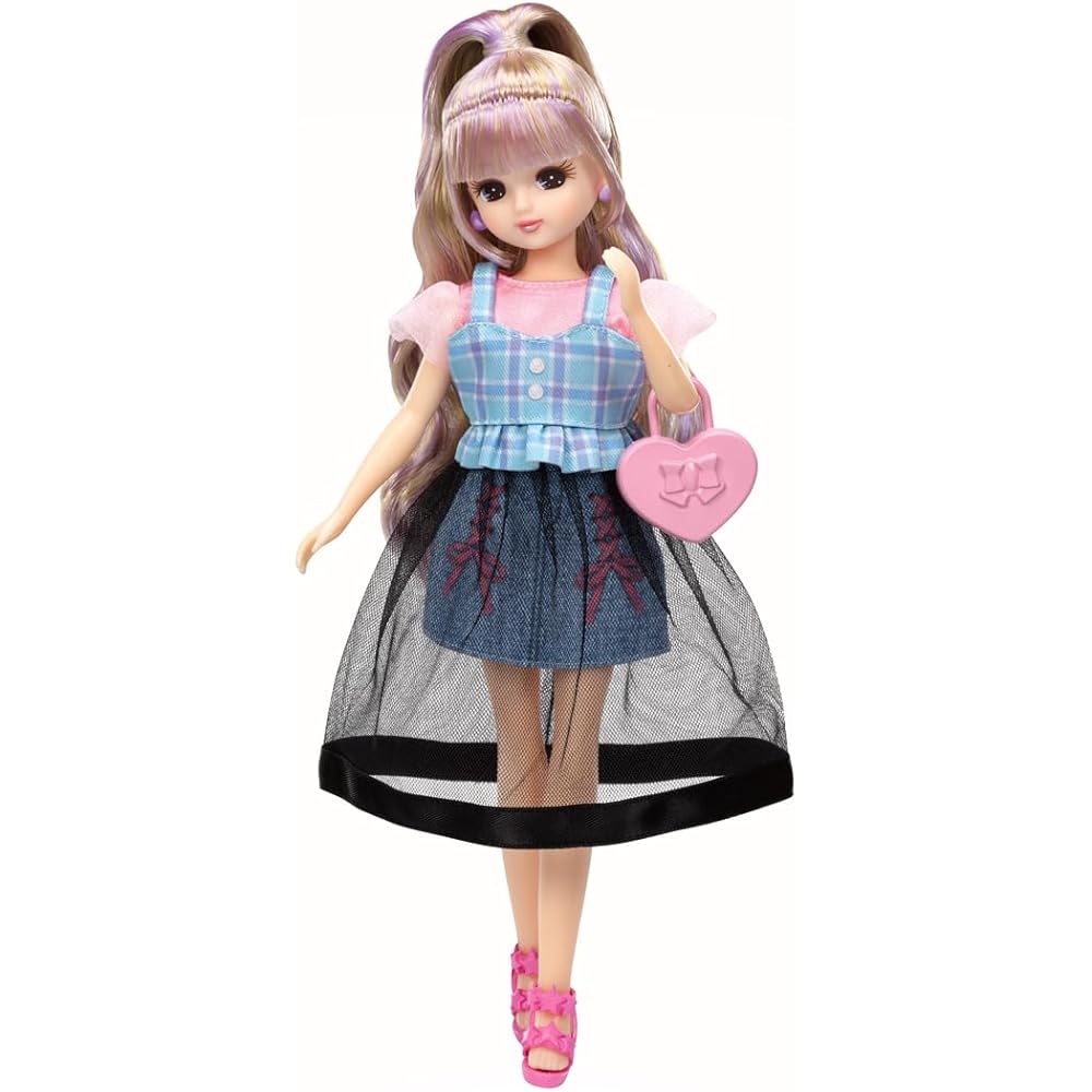 Takara Tomy Licca-chan Doll LD-03 1 Week Outfit Gift Set Dress-Up Toy for Ages 3 and Up