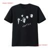 Black Metal 80s Series The Fixx T Shirt Vintage Washed Breathable Graphic Casual Stretched Homme Fashion Versatile Vintage