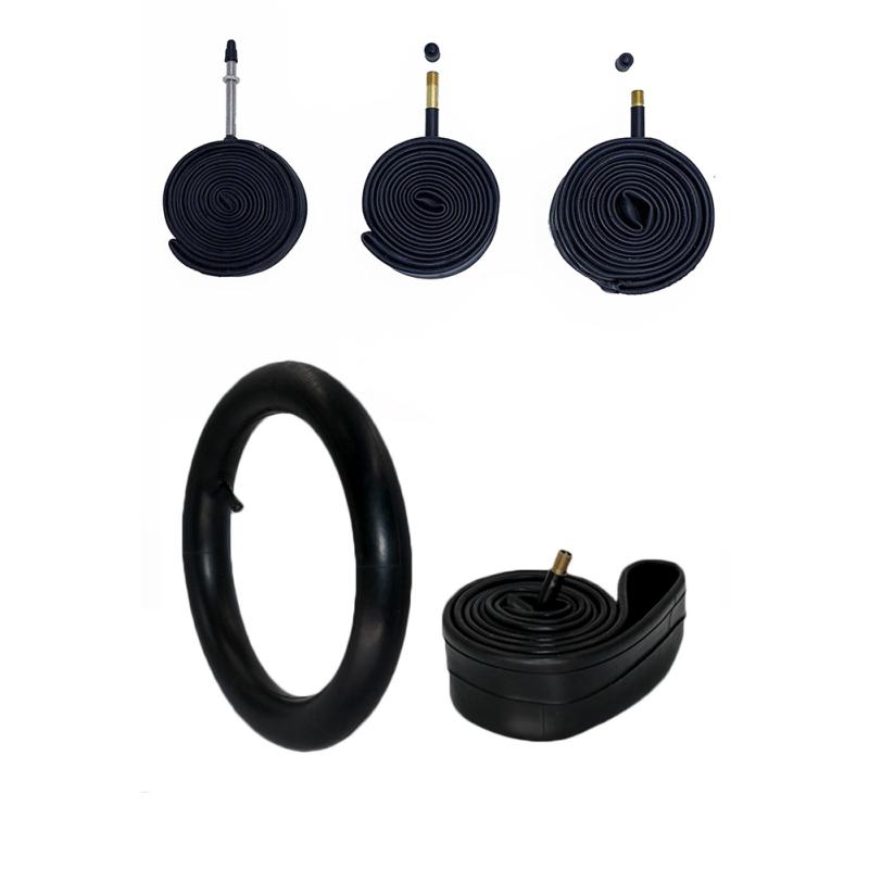 Butyl Rubber Mountain Bike Inner Tube Schrader Valve Extension Air Nozzle 26 27.5 29 Inch Tyre Tube