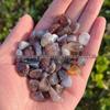 Natural Crystal Agate Jade Gemstone Ornaments for Bonsai or Fish Tanks (12-15mm)