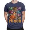 Cute Punch Graphic Funny 100 Cotton TShirt Bib Punch The Monkey Tops Tees For Unisex