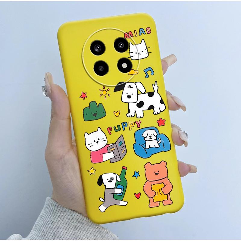 For Realme 13 Plus 5G Case Soft TPU Silicone Cover Lovely Cartoon Panda Astronaut Phone Case For Realme 13+ Global Coque Funda