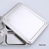 XUNIAN 304 Stainless Steel Compartment Lunch Box