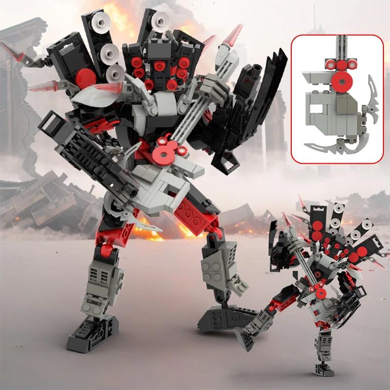 

Фигурка для туалета Skibidi, Titan Clock Man, Titan Speakerman, Cameraman, Drill Man, строительный блок для детей, подарки на день рождения