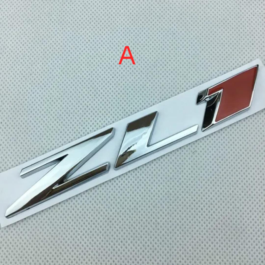 

1 шт., Стайлинг автомобиля, покрытие из цинкового сплава, эмблема ZL1, задний значок, боковая наклейка с логотипом, наклейка для C/hevrolet C/amaro и т. д. A