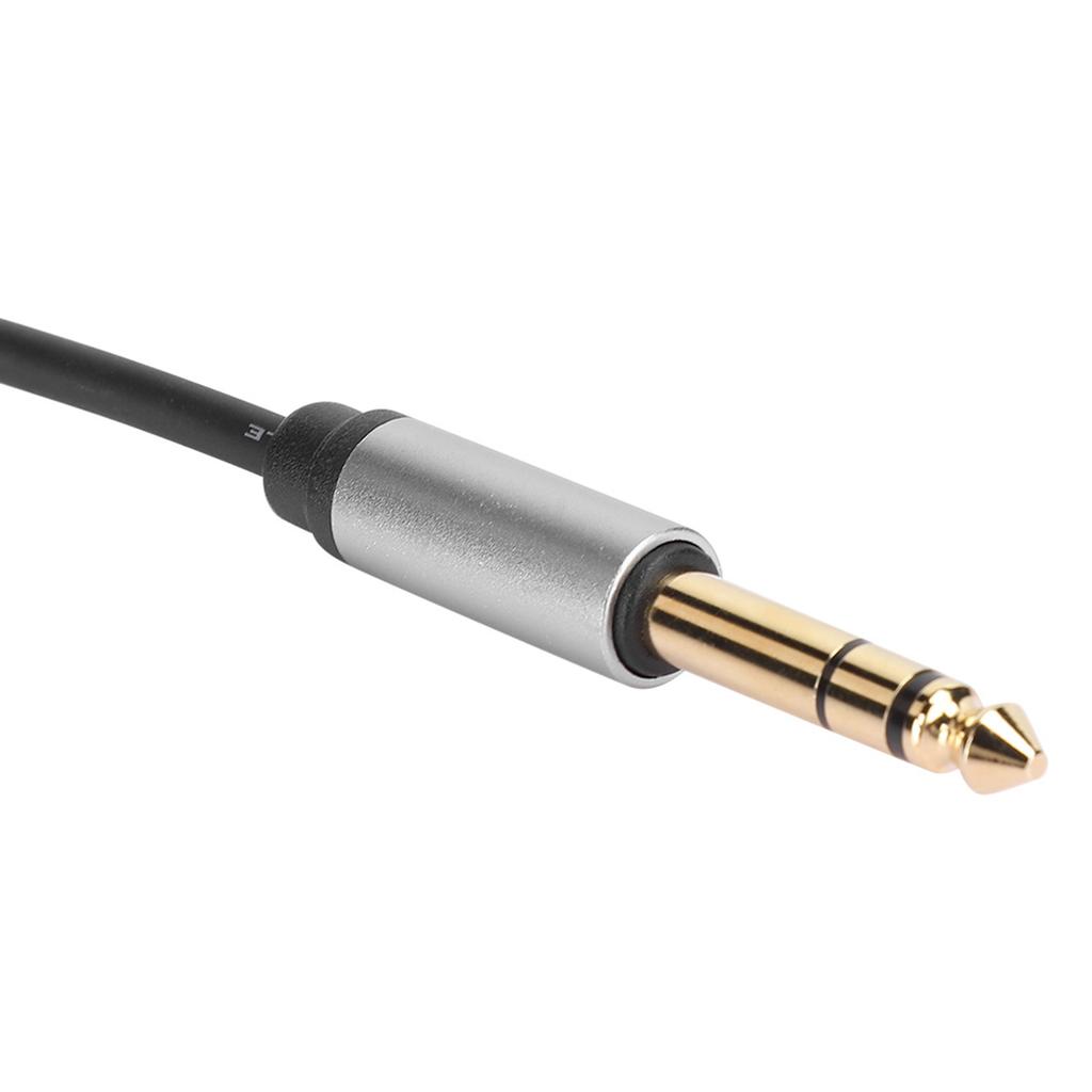 3.5MM to 6.5MM Adapter Cable Male to Male HiFi Sound Quality Connection Line for Phone(1.8M )