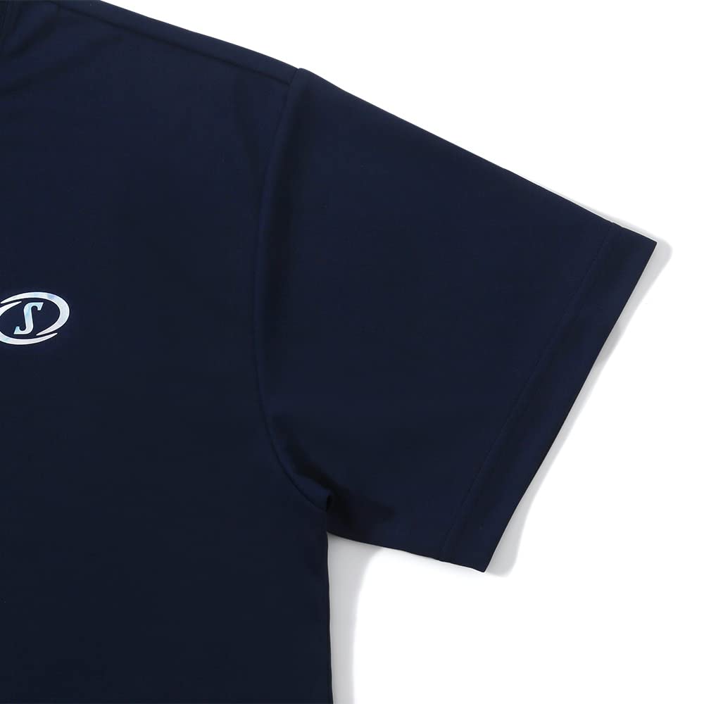 Spalding Basketball Hologram Fast S SMT23201 Navy M Size T-Shirt