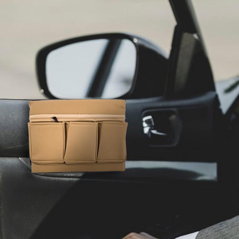 Car Armrest Storage Box Car Interior Storage Box Armrest Container For Comfort Stylish Leather Vehicle Accessory For Suv Truck