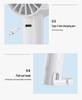 2026 Portable USB Ice Cooling Fan with Carabiner, Semiconductor Refrigeration, and High Wind Power