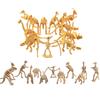 Realistic Dinosaur Skeleton Model Toy 12 Types Of Archaeological Excavation Dinosaur Skeletons