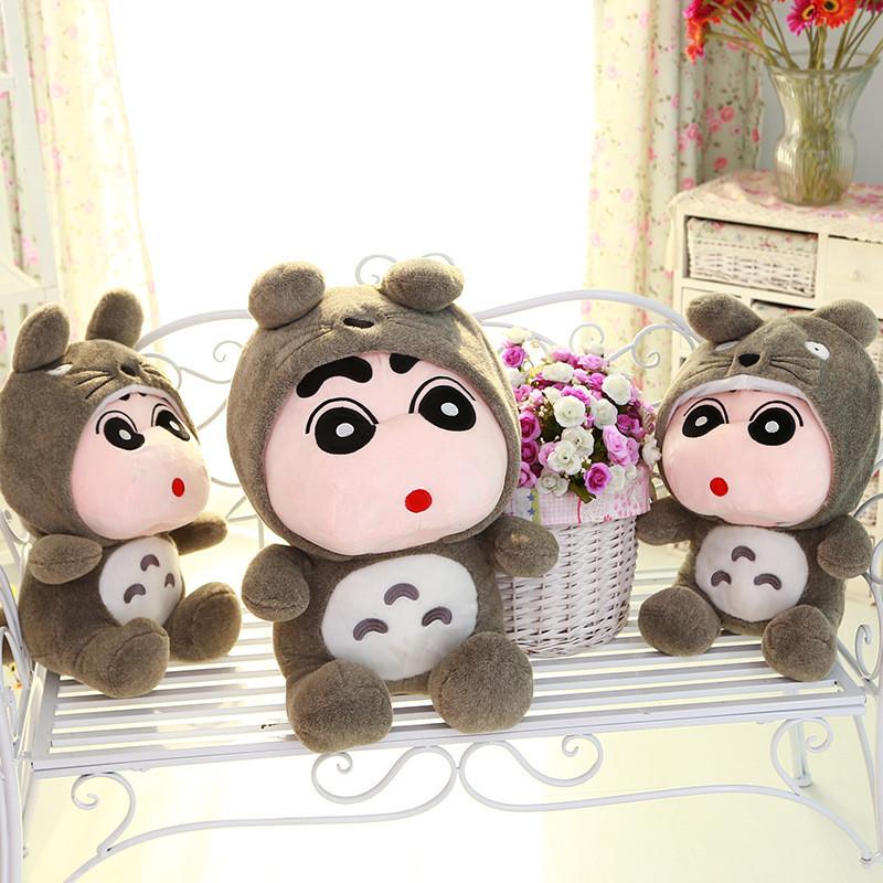 Chan Creyon Shin My Neighbor Totoro Stuffed Animal Cartoon Children Doll Gift
