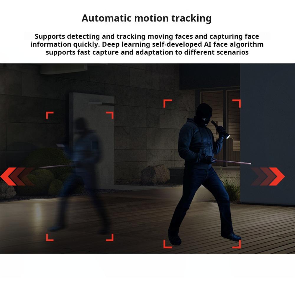 Outdoor 12MP Cameras Wifi IP Three Lens PTZ Auto Tracking Security Protection Smart CCTV Video Icsee Surveillance