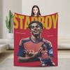 Fußball L-Lamine Yamal Spanien Decken Fleece Frühling/Herbst Multifunktionale Weiche Überwurfdecken für Zuhause Büro Bettwäsche Überwürfe