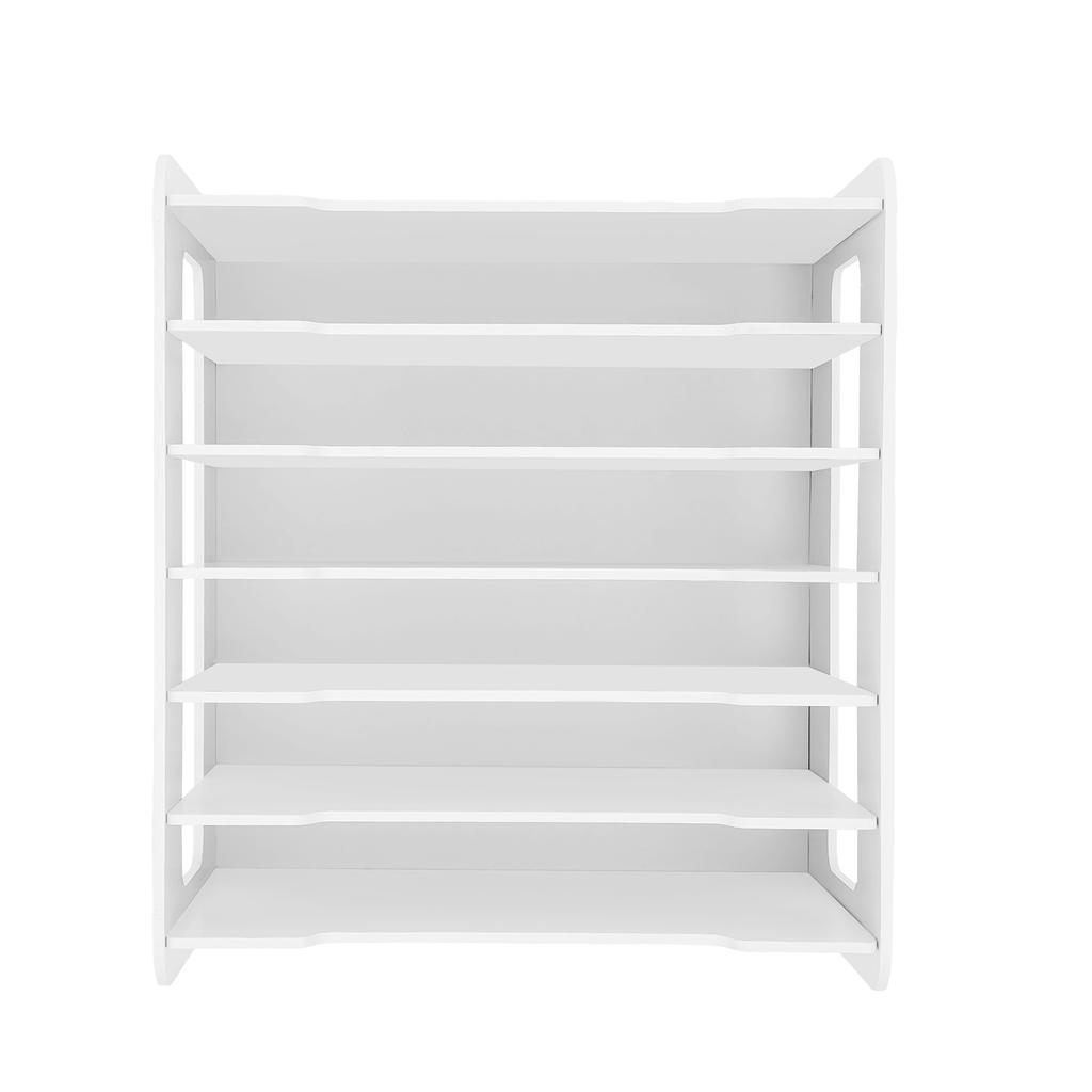 A4 Paper Desktop Storage Rack Office Paper Organiser Desktop File Holder Desk Letter Tray Multilayer Space-Saving Storage