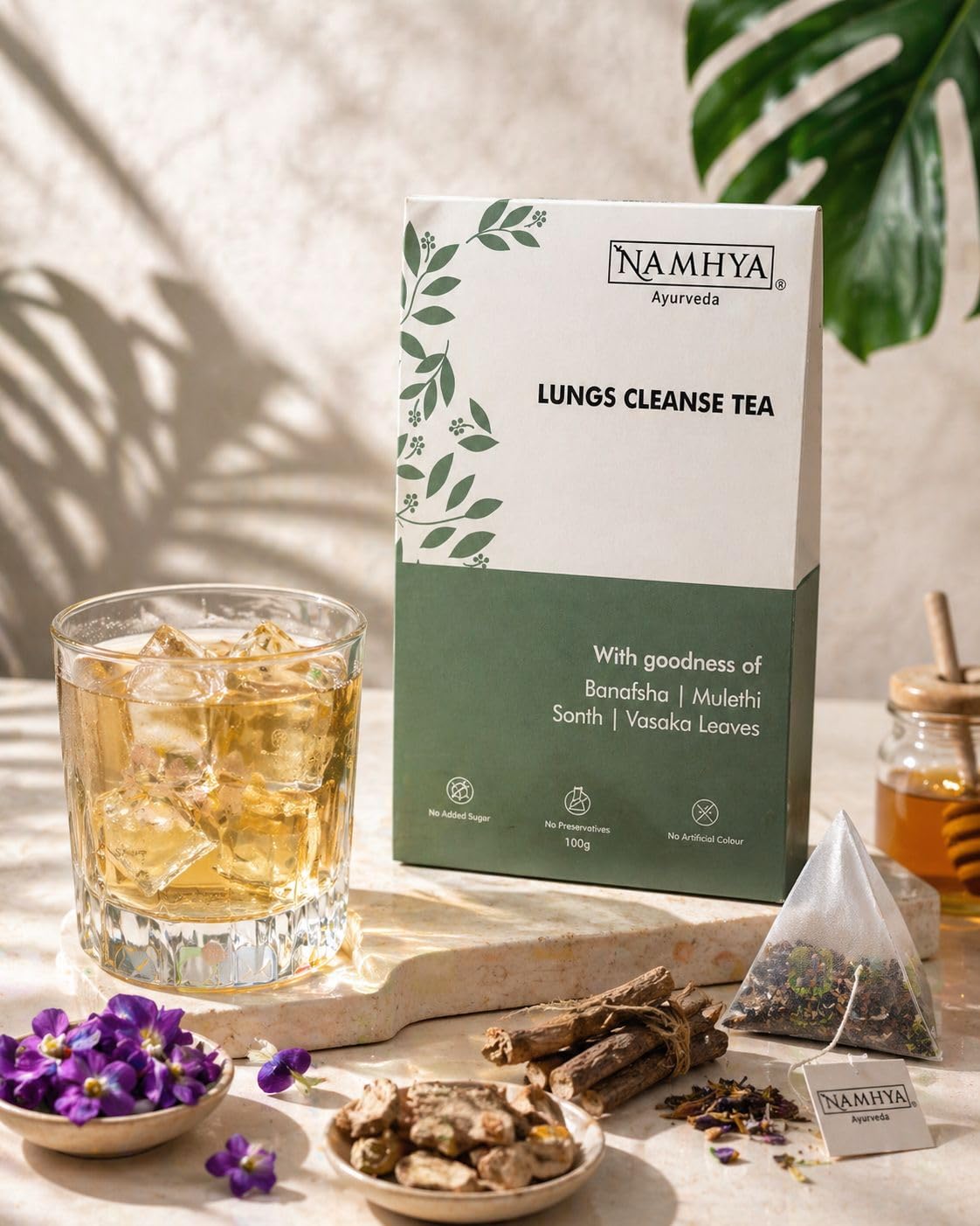 Namhya Lungs Herbal Cleanse Tea |