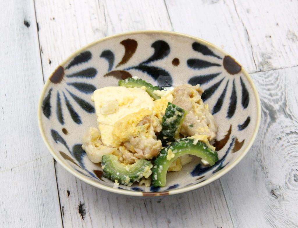 New Use Tropical Tableware Selected by an Okinawan Set of 10 Bowls That Can Be Used for [Commercial Set] Yachimun-patterned Grandmother. (small)