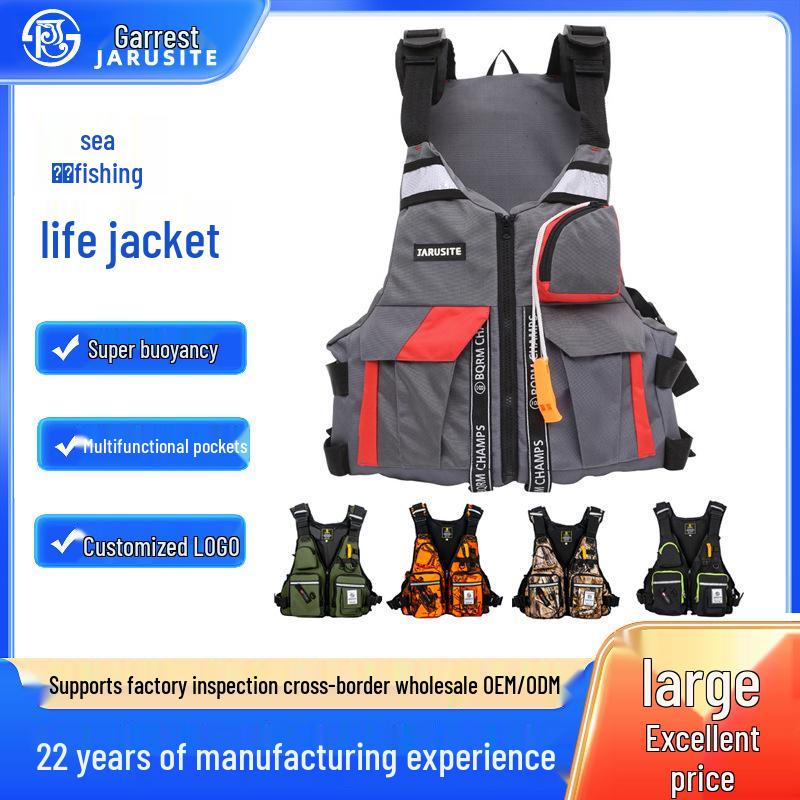 Jiarest Outdoor Wading Sports Fishing Vest & Life Jacket