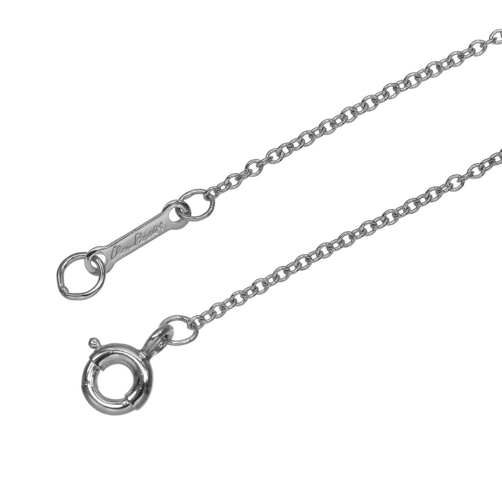 TIFFANY&Co. By the yard Bracelet Top width 0.2" Pt950Platinum/diamond 1.2g Women Used