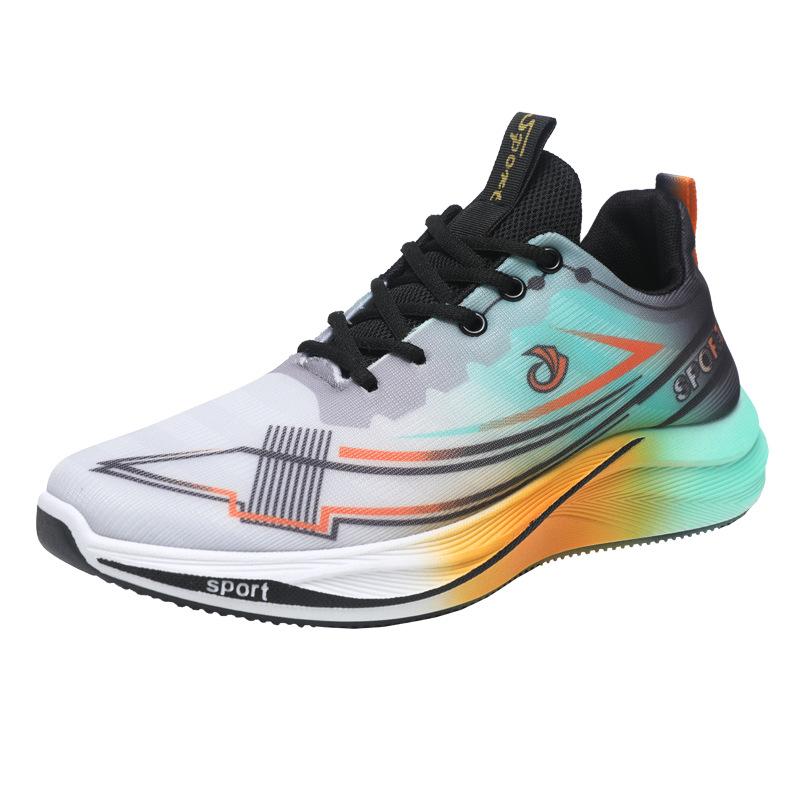 

Дышащая сетчатая спортивная обувь мужская обувь повседневная обувь весна новая амортизирующая мягкая подошва нескользящая обувь для бега 44