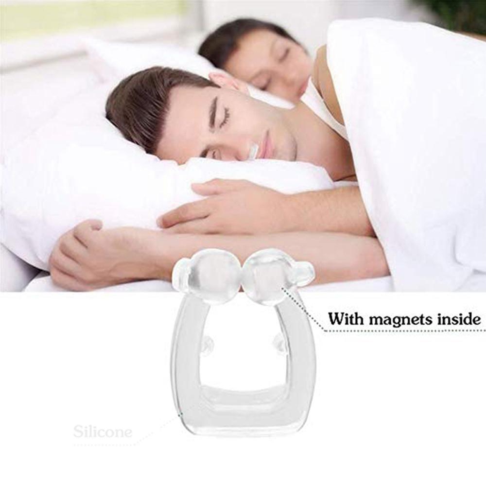 1Pcs Magnetic Silicone Nose Clip For Men Anti-Snoring Professional Comfortable Stop Snore Mini