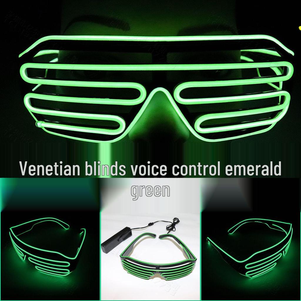 LED Luminous Glasses for Masquerade, Dance, and Nightclub Party Performances
