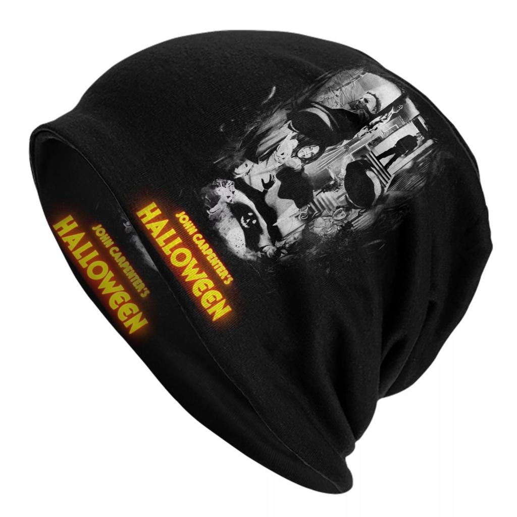 Individuelle Michael Myers Halloween Horrorfilm Mützen Beanies Mützen Cool Winter Warm Unisex Damen Strickmützen Unisex Erwachsenen Mützen