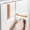 2Pcs Over The Door Hanger Folding Clothes Drying Rack Space Saving Portable Over The Door Clothes Drying Rack for Closet Laundry