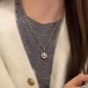Women's Silver 925 Smile Sunflower Necklace