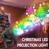 Christmas Projector LED Fairy Light Indoor Decor USB Power Snowflake Xmas Projection Lamp for Bedroom New Year Party Home Decor