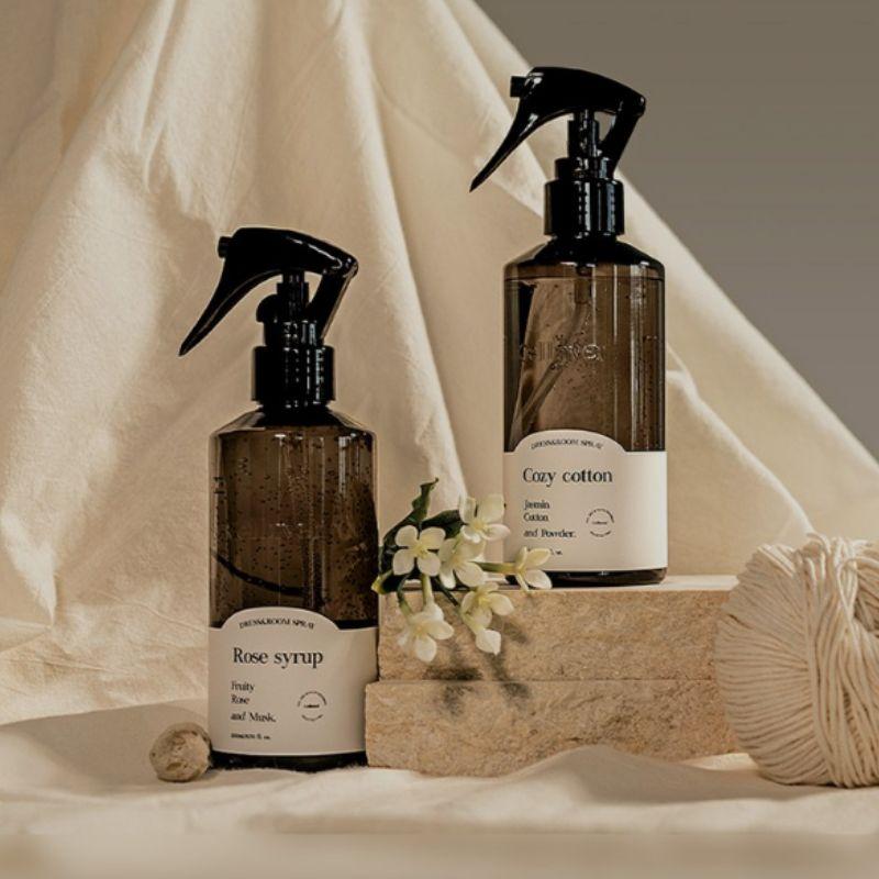CELLUVER Dress & Room Spray 200ml (001 Cozy Cotton / 002 Fluffy Soap / 003 Rose Syrup / 004 Rain Wood)