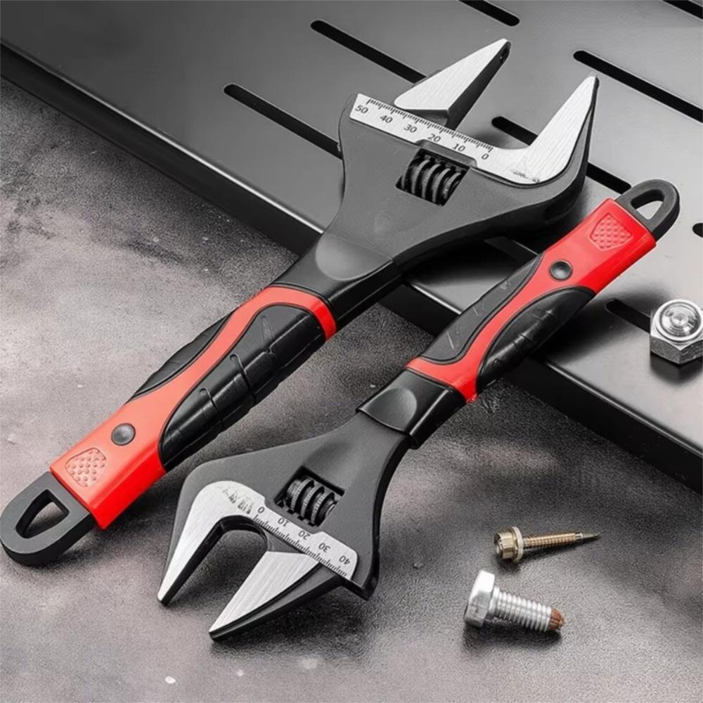 Klemmenøkkel Universalnøkkel Stor Åpen Rørleggerreparasjonsverktøy Justerbar Nøkkel Håndreparasjonsverktøy