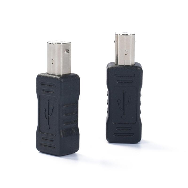 USB Type C Mini5P To USB B Converters for Connecting Printers Scanners and Instrument To USB C Enableds Devices