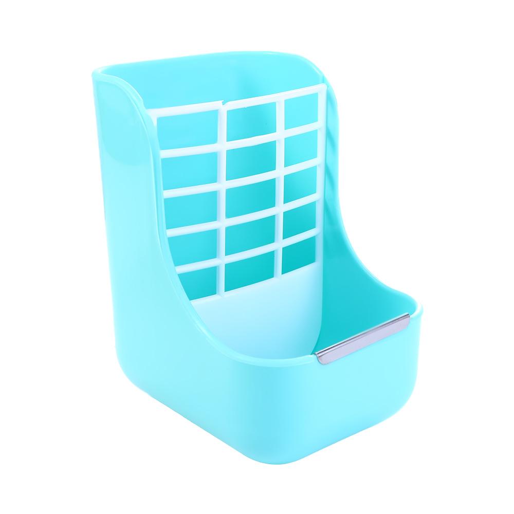

Food Container Pet Feeding Rack for Grass Guinea Pig Hamster Feeder Small Animal Supplies Rabbit Hay Feeder Rabbit Feeding Bowl синий