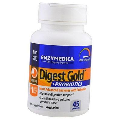 Probiotici e Enzimi, Digest Gold + Probiotics, 45caps (69466002)