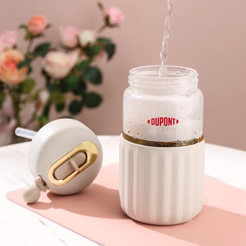 

DuPont Double Lid Glass Tea Cup