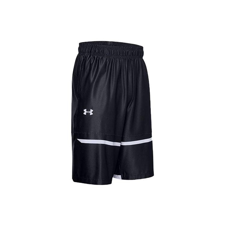 

Under Armour Basketball Shorts Men s Black Moderate Straight Fit Pants 1354211-001 M