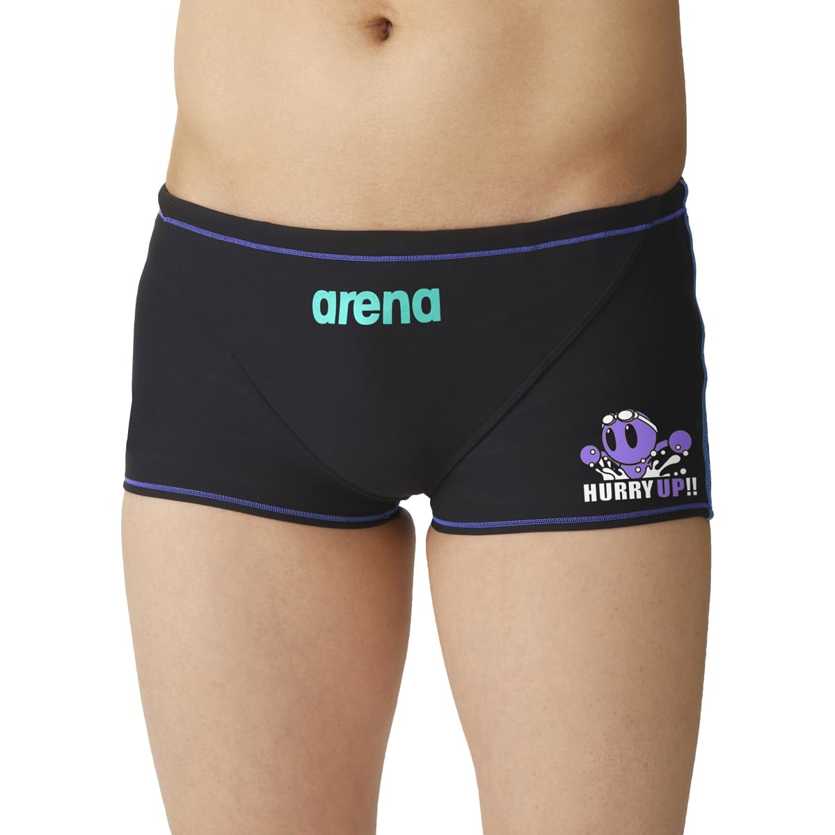 

Тренировочные лосины для плавания Черный Размер L [Arena] (Короткая нога) Мужской (БК04)