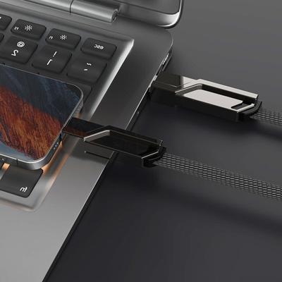 Vier-in-einem-Ladekabel, 100 W, superschnelles Laden, 6 A, One Drag Four-Datenkabel, geeignet für Apple Huawei PD Dual Head Four Port