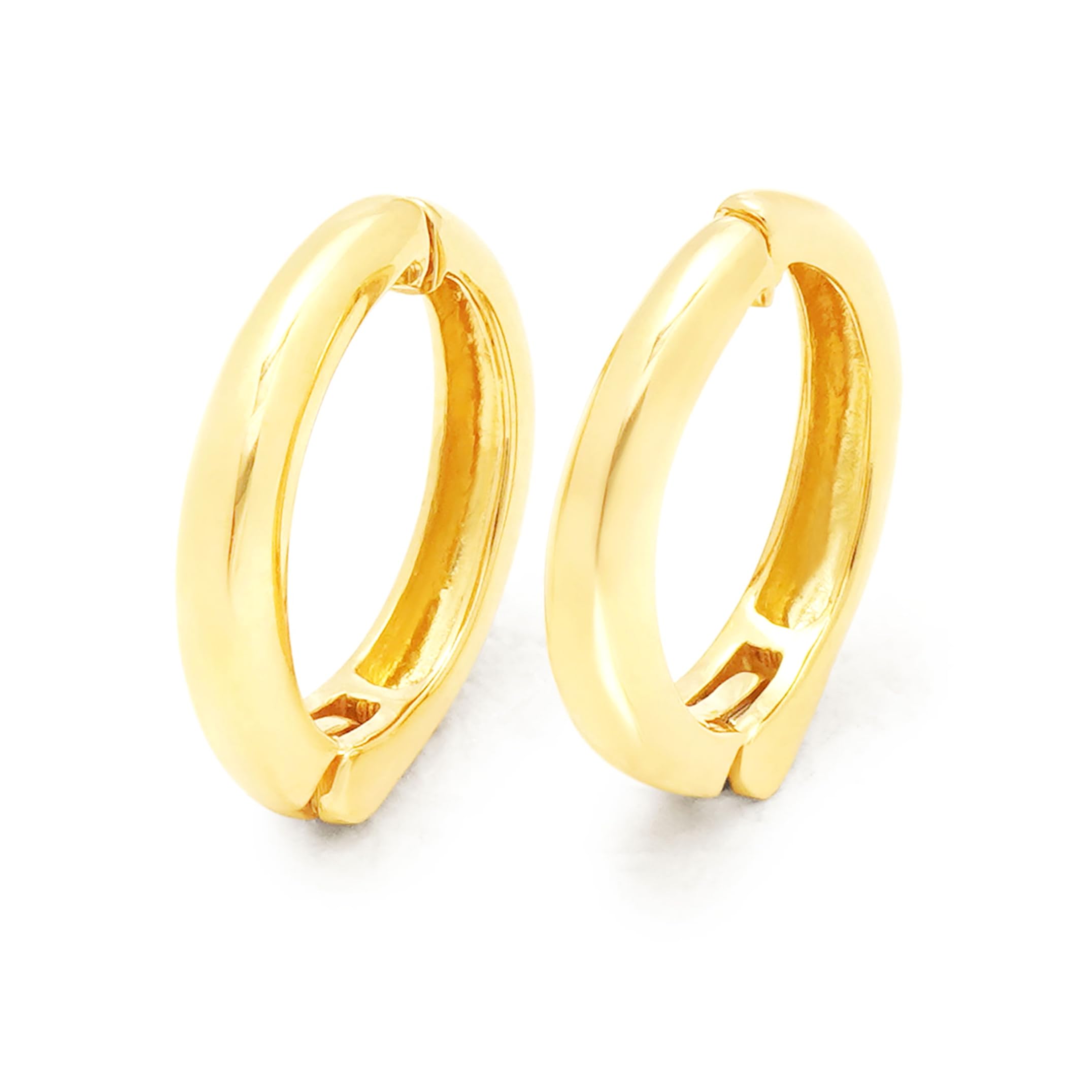 

ESTELLE [Official] Women s Earrings, Silver with Yellow Gold Plated, 0776-0060-0000-0000