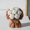3D Rosenstrauß Kerzenform Silikonform zum Basteln von Aromatherapiekerzen Valentinstagsgeschenk Bastelbedarf