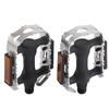 1 Pair Anti Skid Cycling Pedals Black Mountain Bike Pedals Durable Bike Pedals  Bicycle Accessories